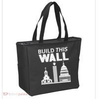 Build This Wall Separation of Church And State USA Tote Bag thumb 2