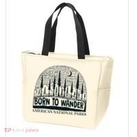 Born To Wander AmericaS National Parks Nature Tote Bag thumb 3