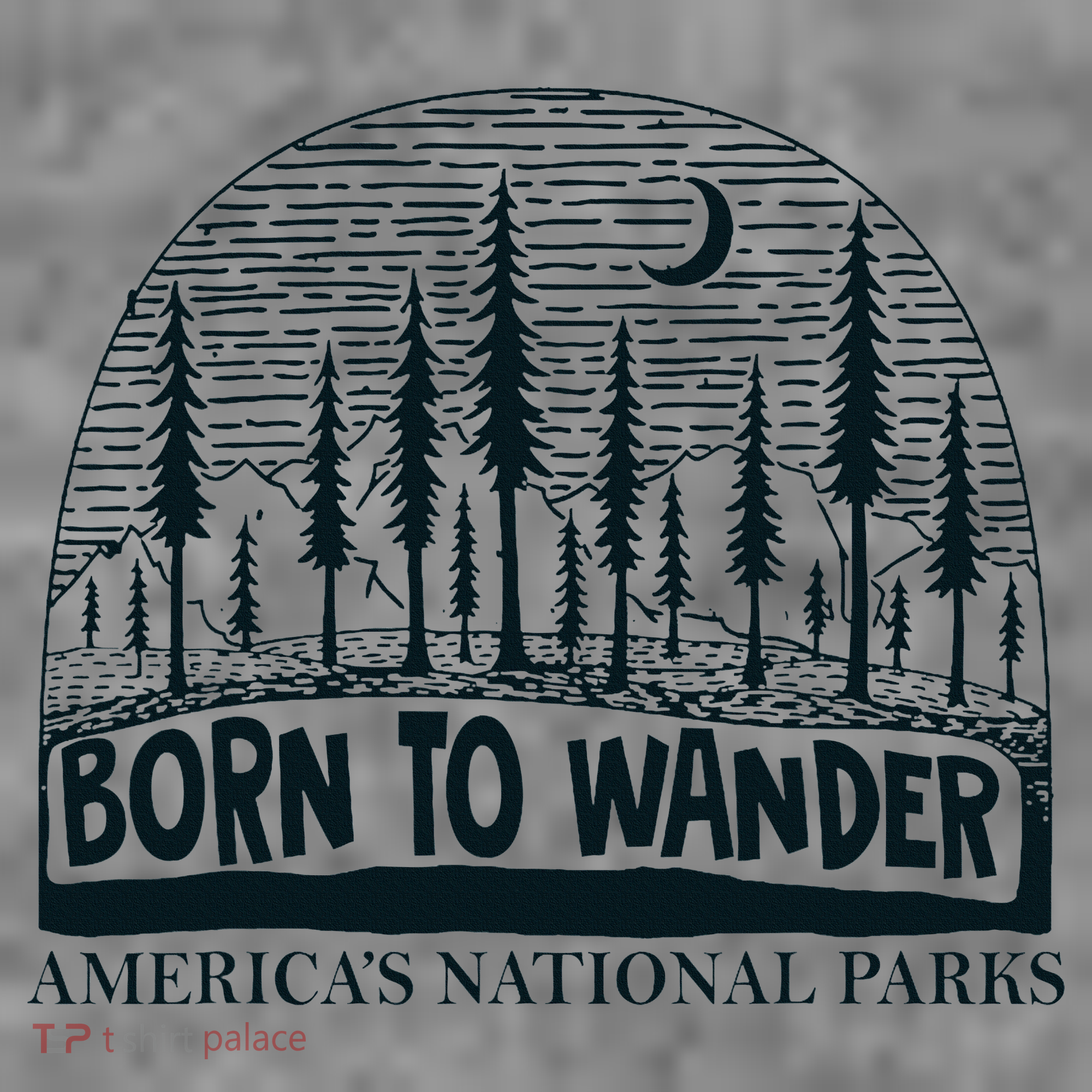 Born To Wander AmericaS National Parks Nature Toddler Hoodie