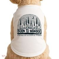 Born To Wander AmericaS National Parks Nature Doggie Tank thumb 0