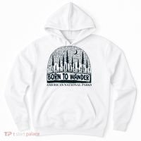 Born To Wander AmericaS National Parks Nature Hoodie thumb 0