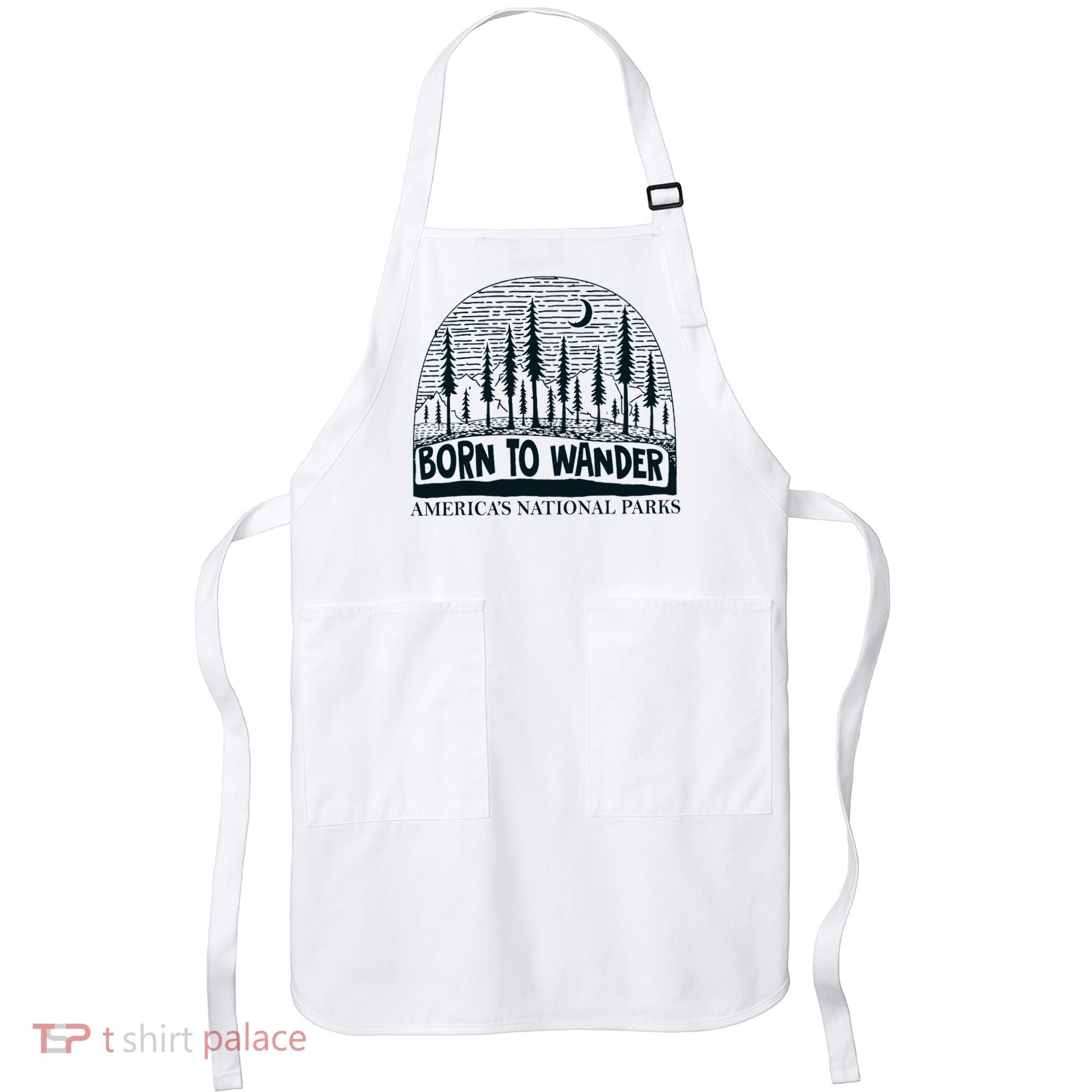 Born To Wander AmericaS National Parks Nature Apron
