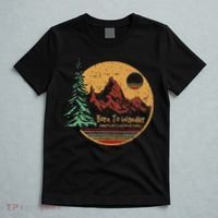 Born To Wander Americas National Parks Vintage T-Shirt thumb 5