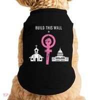 Build This Wall Separate Church And State Doggie Tank thumb 0