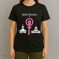 Build This Wall Separate Church And State T-Shirt thumb 4