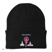 Build This Wall Separate Church And State Beanie thumb 0