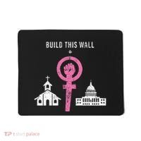 Build This Wall Separate Church And State Mousepad thumb 0