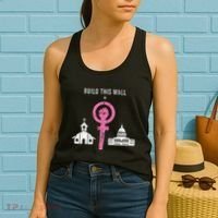 Build This Wall Separate Church And State Women's Tank Top thumb 2