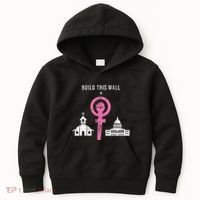 Build This Wall Separate Church And State Kids Hoodie thumb 0