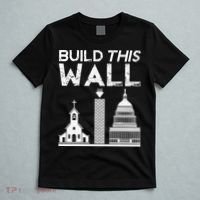 Build This Wall Separation Of Church And State USA T-Shirt thumb 5