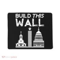 Build This Wall Separation Of Church And State USA Mousepad thumb 0