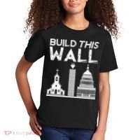 Build This Wall Separation Of Church And State USA Kids T-Shirt thumb 2