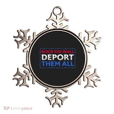 Build The Wall Deport Them All Ornament