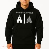 Build This Wall Separation Church State Usa Hoodie thumb 2