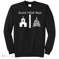 Build This Wall Separation Church State Usa Sweatshirt thumb 0