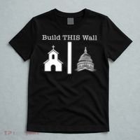 Build This Wall Separation Church State Usa T-Shirt thumb 5