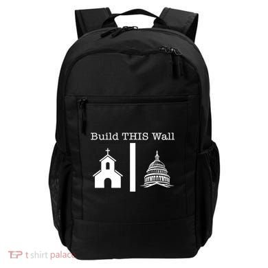 Build This Wall Separation Church State Usa Backpack