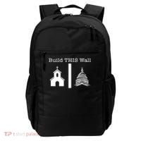 Build This Wall Separation Church State Usa Backpack thumb 0