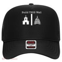 Build This Wall Separation Church State Usa Hat thumb 0
