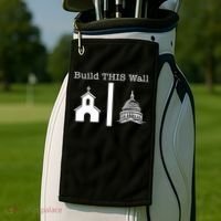 Build This Wall Separation Church State Usa Golf Towel thumb 2