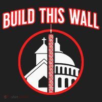 Build This Wall Separation Of Church And State Women's Sweatshirt thumb 2