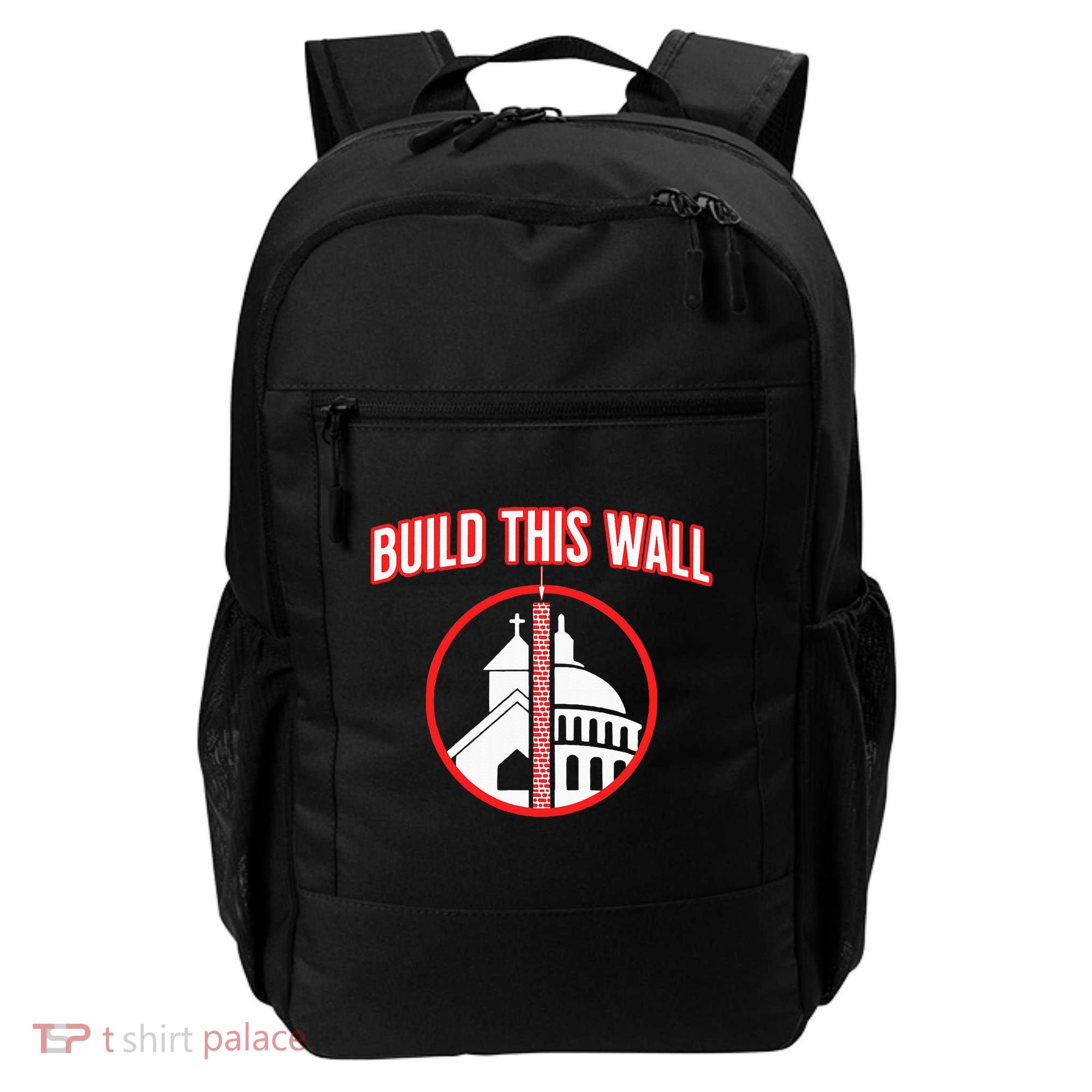 Build This Wall Separation Of Church And State Backpack