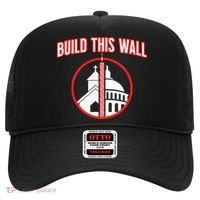 Build This Wall Separation Of Church And State Hat thumb 0