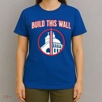 Build This Wall Separation Of Church And State T-Shirt thumb 4