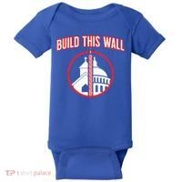 Build This Wall Separation Of Church And State Baby Bodysuit thumb 0