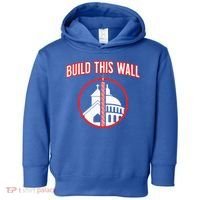 Build This Wall Separation Of Church And State Toddler Hoodie thumb 0