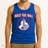 Build This Wall Separation Of Church And State Tank Top thumb 3