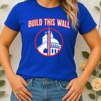 Build This Wall Separation Of Church And State Women's T-Shirt thumb 2