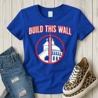 Build This Wall Separation Of Church And State Women's T-Shirt thumb 3