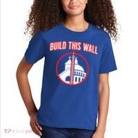 Build This Wall Separation Of Church And State Kids T-Shirt thumb 2
