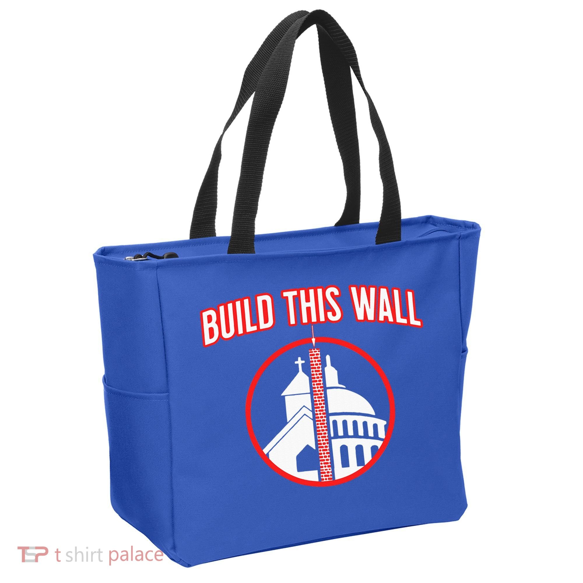 Build This Wall Separation Of Church And State Tote Bag