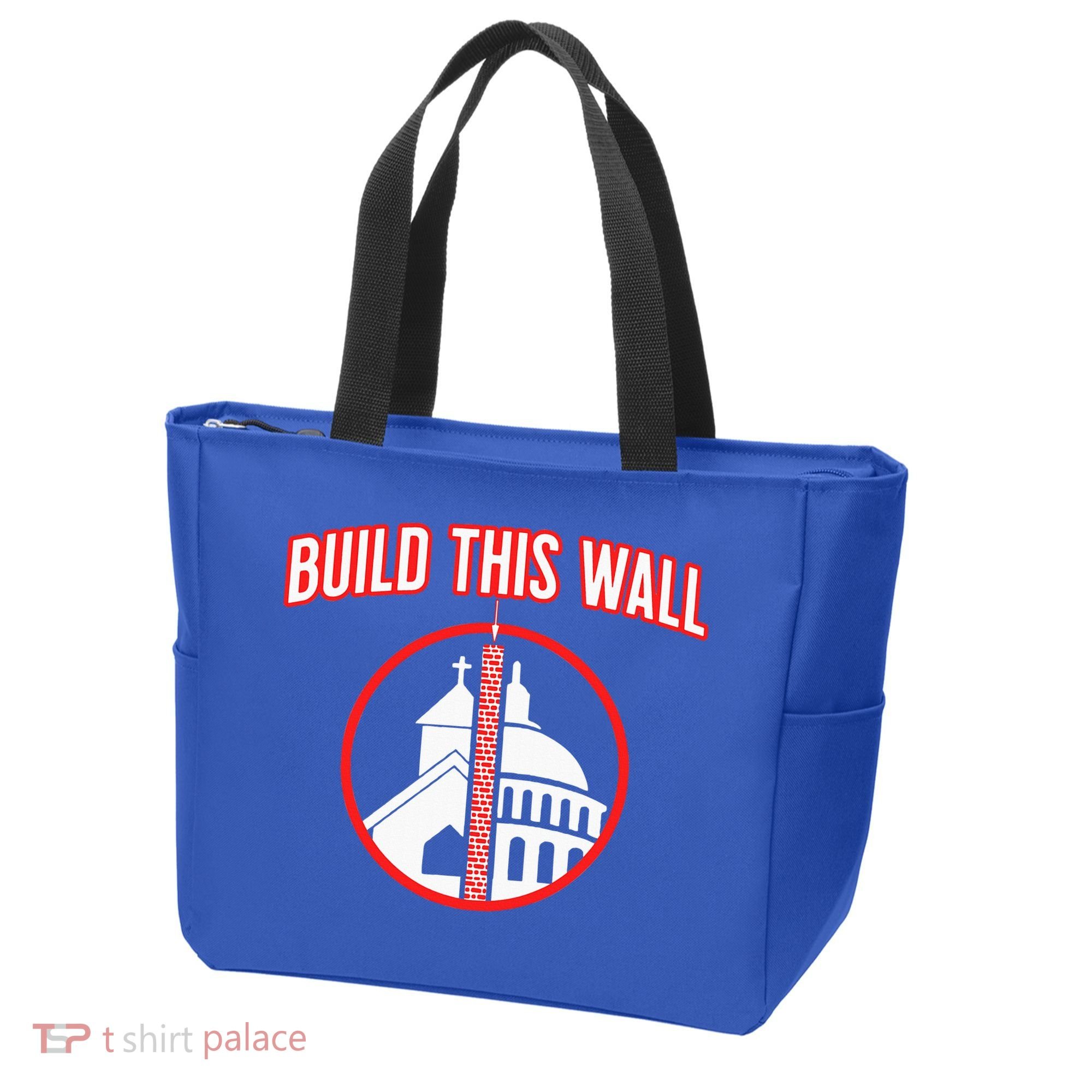 Build This Wall Separation Of Church And State Tote Bag