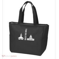 Build This Wall Ironic Separate Church And State Tote Bag thumb 3