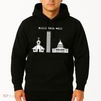 Build This Wall Ironic Separate Church and State Hoodie thumb 2