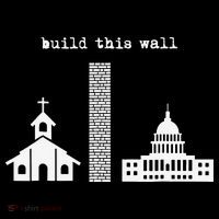 Build This Wall Ironic Separate Church and State Sweatshirt thumb 3