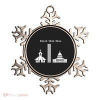 Build This Wall Ironic Separate Church and State Ornament thumb 0