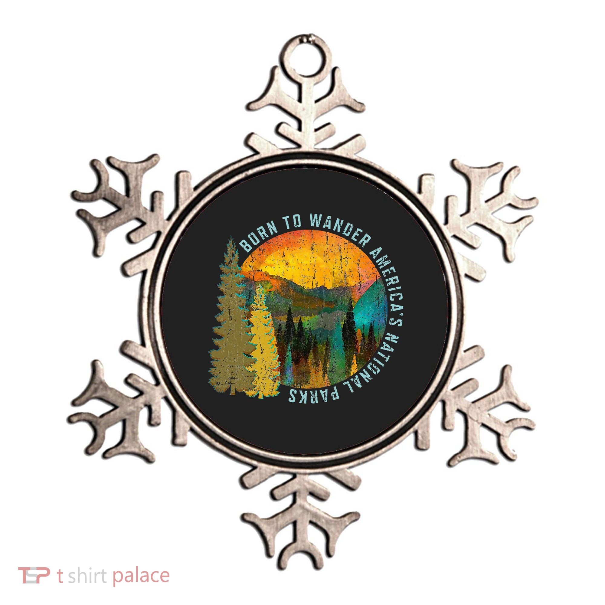 Born To Wander Americas National Parks Ornament
