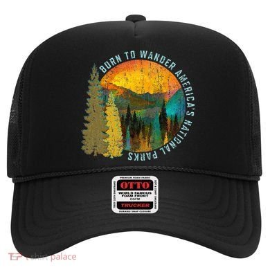 Born To Wander Americas National Parks Hat