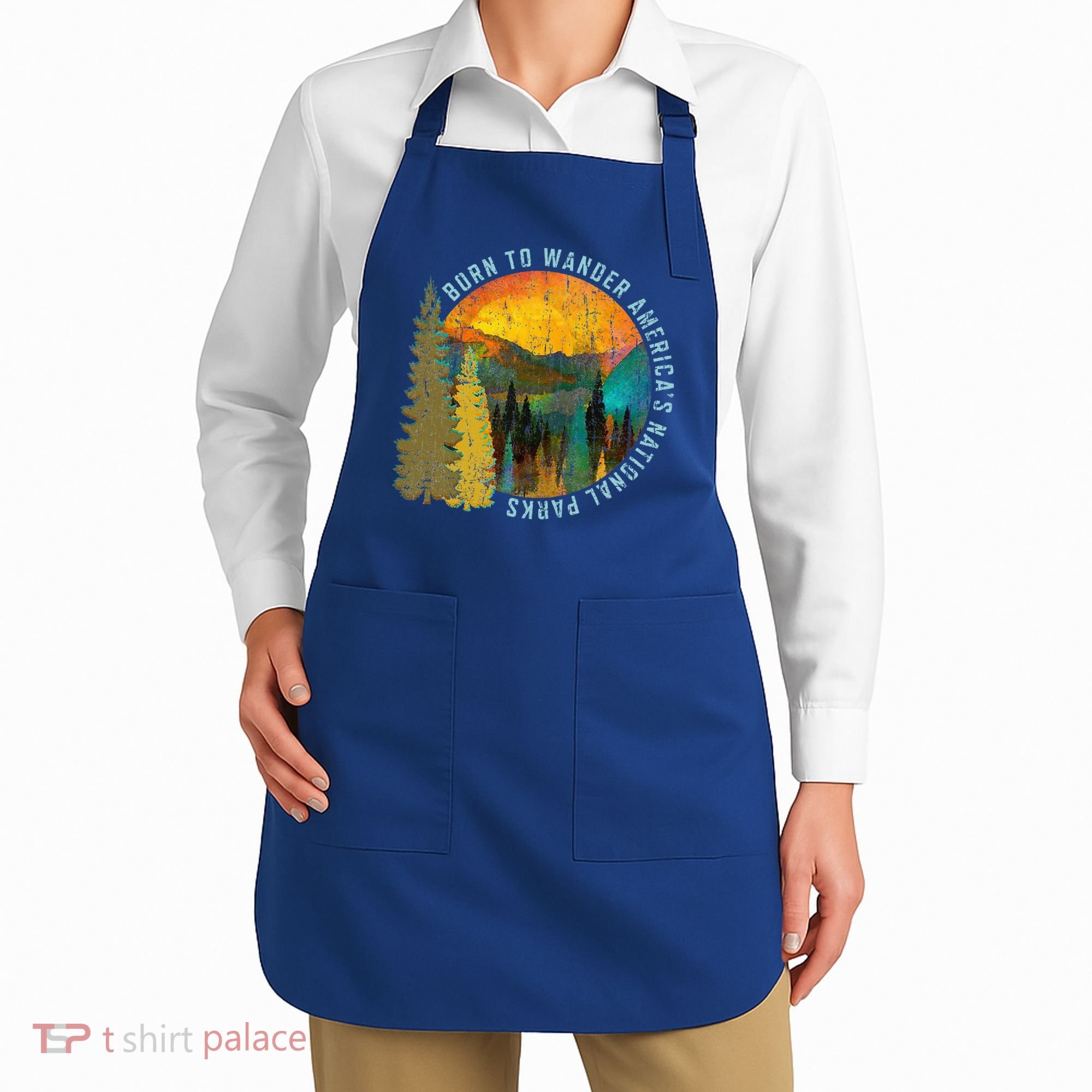 Born To Wander Americas National Parks Apron