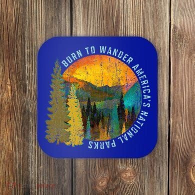 Born To Wander Americas National Parks Coaster