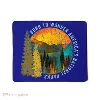 Born To Wander Americas National Parks Mousepad thumb 0