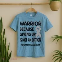 Brain Tumor Warrior Brain Cancer Awareness Ribbon Gift T-Shirt thumb 2