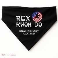 Break The Wrist Walk Away Rex Kwon Do USA-Made Doggie Bandana thumb 0