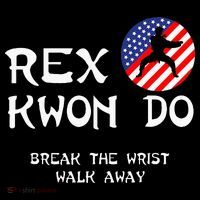 Break The Wrist Walk Away Rex Kwon Do Women's Hoodie thumb 2