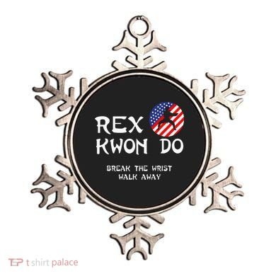 Break The Wrist Walk Away Rex Kwon Do Ornament