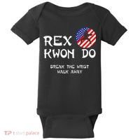 Break The Wrist Walk Away Rex Kwon Do Baby Bodysuit thumb 0